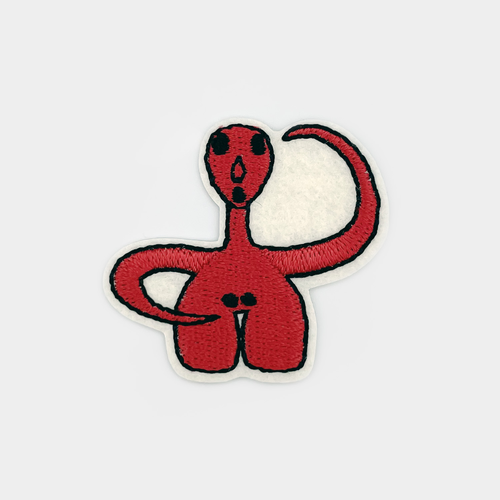 クレヨンしんちゃん 刺繍ワッペンシール ジャークの埴輪 | クレヨン